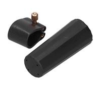 VGEBY Morsetto/supporto per Legatura in Pelle PU per Clarinetto Sassofono Contralto, Durevole, Design Compatto, Prestazioni Audio Eccellenti, Nero