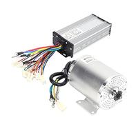 VGEBY Motore DC Senza Spazzole 48V 2000W, Kit di Conversione Controller 34A con Corpo in Lega di Alluminio per Scooter Elettrico Ciclomotore Motore Fai da Te