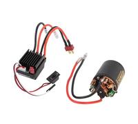 VGEBY Motore RC Spazzolato, Magneti Ad Alta Resistenza con Linguette per Saldatura Diretta per Axial SCX10 90046 Gen 8 1/10 RC Car Crawler (21T)