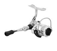 VGEBY Mulinello da Pesca Mini 100 con Ruota Girevole Mulinello da Pesca Compatto in Metallo e ABS 4 3 1 Rapporto Sinistra Destra Intercambiabile per Pescatori d'acqua Dolce d'acqua Salata