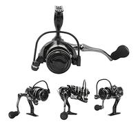 VGEBY Mulinello da Pesca Spinning in Metallo, Scambio Mano Sinistra Destra, Leggera e Liscia con Ingranaggio in Metallo Ad Alta Resistenza All'usura, per Lancio a Lungo Raggio di (AC2000)