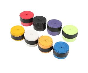 VGEBY Nastro Impugnatura Racchetta Tennis 8 Pezzi, Assorbente Sudore per | Materiale PU Satinato, Antiscivolo, Traspirante, 43,3x1,0 Pollici, Adatto a Racchette, Canne da Pesca, Manici per Corda per
