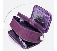 VGEBY Organizer per Biancheria Intima da Viaggio con Grande capacità per Donna, Borsa Portaoggetti per Reggiseno in Tessuto Oxford Resistente, Design con Chiusura a Cerniera, Ideale per i Viaggi