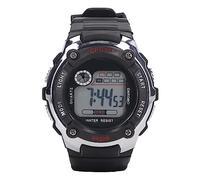 VGEBY Orologio Sportivo Elettronico, Orologio da Studente Digitale Luminoso Resistente all'Acqua Multifunzione con Cinturino in Gomma per Bambini (Argento)