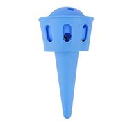 VGEBY Palla da Lancio, Giocattolo da Allenamento per Bambini, con Plastica Resistente, Corda Resistente e Superficie Smerigliata, Migliora la Coordinazione Occhio-mano e L'interazione (BLUE)