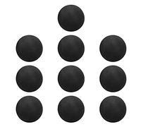 VGEBY Palline da in Schiuma EVA da 10 Pezzi, Palline da Pratica Morbide da 65 Mm con Buona Resistenza Ai Colpi e All'abrasione per Allenamenti Indoor All'aperto, Giochi per Bambini e (BLACK)