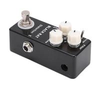 VGEBY Pedale di Distorsione Compatto con Interruttore True Bypass per Distorsione Classica e Turbo