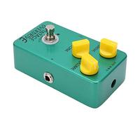 VGEBY Pedale Overdrive Vintage Classico, Suono Fluido e Fluido, True Bypass per gli Amanti della Chitarra, Metallo Verde