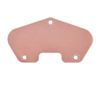 VGEBY Piastra Base Pickup per Chitarra Elettrica, Piastra Pickup in Metallo con Superficie Liscia per Utenti di Chitarra Elettrica TL