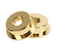 VGEBY Piastra Jack per Chitarra Elettrica Viti di Montaggio per Elettropresa in Metallo Resistente All'usura Incluse Copri Jack per Chitarra Elettrica TL da 2 Pezzi per la Manutenzione della (GOLD)