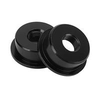VGEBY Piastra Jack per Chitarra Elettrica Viti di Montaggio per Elettropresa in Metallo Resistente All'usura Incluse Copri Jack per Chitarra Elettrica TL da 2 Pezzi per la Manutenzione della (BLACK)