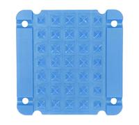 VGEBY Piastra Ponderata, Design a Smontaggio Rapido in Materiale ABS con 2 Cinghie per Attrezzature da Allenamento e Scene Sportive (Blue)