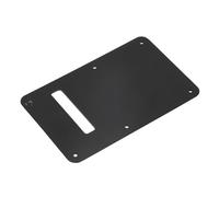 VGEBY Piastra Posteriore per Chitarra, Copertura della cavità del Tremolo in Plastica Antigraffio per Chitarra Elettrica ST SQ, Protezione di Lunga Durata per Musicisti (BLACK)