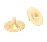 VGEBY Piatti da Mano in Rame per Bambini, Giocattolo Musicale per L'educazione Precoce, per Principianti o Insegnanti di Danza del Ventre