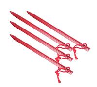 VGEBY Picchetti per Tenda Picchetti in Lega di Alluminio 23 Cm 4 Pezzi Chiodi da Terra Leggeri con Forte Resistenza Al Facile da Trasportare per Campeggio Zaino in Spalla Configurazione Rifugio