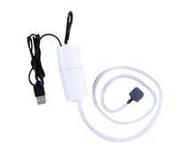 VGEBY Piccola Pompa per Acquario, Mini Ossigenatore USB | Funzionamento silenzioso, erogazione di ossigeno affidabile, ottimo per la pesca all\'aperto, realizzato in ABS