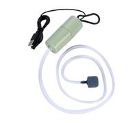 VGEBY Piccola Pompa per Acquario, Mini Ossigenatore USB | Funzionamento silenzioso, erogazione di ossigeno affidabile, ottimo per la pesca all\'aperto, realizzato in ABS