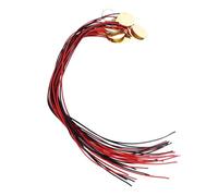 VGEBY Pickup Piezoelettrico per Chitarra, Patch Flessibile per Soppressione del Rumore in Ottone con Cavi da 4 Pollici per Chitarra Elettrica Ukulele