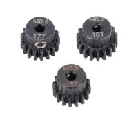 VGEBY Pignone, Set Pignone in Acciaio per Auto RC, 16T 17T 18T, Parti di Aggiornamento a Coppia Elevata per Auto Losi 1/18 1/24