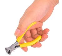 VGEBY Pinza per Corde per Chitarra in Acciaio Giallo, Comodo Strumento di Manutenzione Dell'impugnatura per la Riparazione della Chitarra