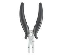 VGEBY Pinza per Extension di Capelli Neri con Disegni a Molla per uno Strumento di Rimozione Ferma delle Extension per Parrucchieri