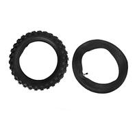 VGEBY Pneumatici da Motocross, Set di Pneumatici e Camere d'Aria da 2.50-10 Pollici in Gomma Butilica Addensata Pneumatici e Camere d'Aria per Motocross Dirt Bike con Valvola Diritta