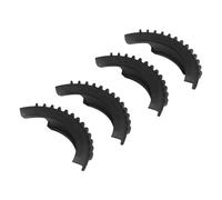 VGEBY Propeller Guard, paraurti protettivo in TPU per la sicurezza dei droni, migliora la visibilità durante i voli notturni con facile installazione per Avata 2 (BLACK)