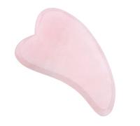 VGEBY Rosenquarz -Scasping Plate Real Premium Massage for Health Massage, Materiale Rosa Adatto per il Corpo, Aumenta la Circolazione Vascolare della Pelle Affusolata