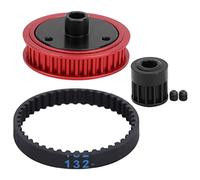 VGEBY Ruota per Auto RC, Set di Cerchi Aluminio 4 Pezzi, Ruote Motrice 1/10 in Lega, Accessori Auto Modello per Drift Car, per Collectionisti e Amanti delle Auto di Modelli