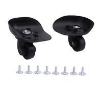 VGEBY Ruote per Bagagli, Ruote per Bagagli in ABS a Basso Rumore Ruota Girevole con Viti per Borse da Viaggio per Valigie