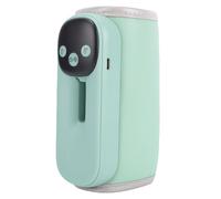 VGEBY Scaldabiberon, Riscaldatore Portatile Senza Fili con Display Digitale con Luce Notturna 11 Impostazioni di Temperatura per l'alimentazione del Bambino Biberon da 2,56 a 3,15 Pollici (GREEN)