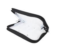 VGEBY Scatola per Esche da Pesca, Borsa per Esche Trasparente a Doppia Faccia con 12 Scomparti, Resistente all'Acqua, con Gancio Robusto, per Riporre L'attrezzatura da Pesca