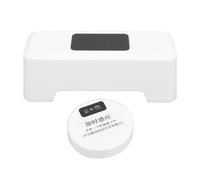 VGEBY Sciacquone Automatico per WC Sensore a Infrarossi Senza Tocco Facile da Pulire per il Bagno Costruzione in ABS Durevole