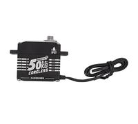 VGEBY Servo Coreless, Servomotore RC Impermeabile a Coppia Elevata da 50 Kg con Amplificatore Digitale PWM Programmabile, per Auto RC Robot Bracci Robotici (270 gradi)