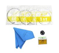 VGEBY Set di Accessori per Violoncello Kit di Corde Efficiente 4 in 1 per la Manutenzione Quotidiana dei Violoncellisti Mostrato Come Nelle Immagini