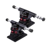 VGEBY Set di Camion Skateboard di Thunder, Truck per Rotelle Skateboard (Colore : Nero)
