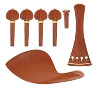 VGEBY Set di estremità di supporto per palissandro rosa classica cura a lungo termine per il tuo violino in mogano, ottima scelta per i musicisti