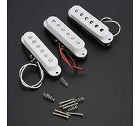 VGEBY Set di Pickup per Chitarra Elettrica da 3 Pezzi con Calibrazione Magnetica e Incapsulamento in Cera Antirumore per Chitarristi