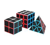 VGEBY Set di Puzzle Velocità 3 Pezzi, Secondo Ordine Terzo Ordine | Materiale in Plastica, Resistente Agli Urti, Adesivi di Lunga Durata, Adatto per Casa, Ufficio, Scuola, Viaggio, Sala