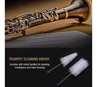 VGEBY Set di spazzole per la pulizia tromba potente kit di manutenzione per martello metallo 4 pezzi per amanti degli strumenti musicali