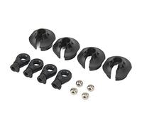 VGEBY Set di Tazze a Molla per estremità Dell'asta Dell'ammortizzatore, Accessori RC in Plastica Resistente per Auto RC della Serie 1/7 1/8, con Guida Stabile e Riduzione delle