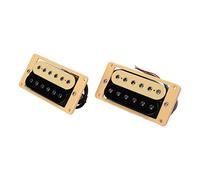 VGEBY Set Pickup a Doppia Bobina, Pickup per Chitarra Elettrica Humbucker Ad Alte Prestazioni per Manico e Ponte con 4 Core Precablati, Ideali per Musicisti e Appassionati di Chitarra