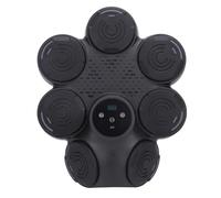 VGEBY Smart Bluetooth Music Boxing Machine Interactive Punching Trainer con 9 Impostazioni di velocità 7 Aree di Punzonatura Ingrandite Feedback in Tempo Reale per Adulti Bambini (Black)