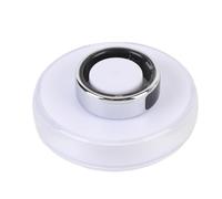 VGEBY Smart Ring, Fitness Tracker Touchscreen con Dock di Ricarica, Impermeabile Fino a 5 ATM per Monitoraggio della Salute, modalità Sport, Streaming (8 ID: 18,1 mm/0,711 pollici, circonferenza: