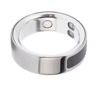 VGEBY Smart Ring Touch Screen Fitness Tracker con Display del Tempo di Conteggio dei Passi Multifunzionale Impermeabile IP68 per Nuoto, Doccia, Snorkeling (Taglia 9 (ID 18,9 mm/0,74 pollici C 59,5