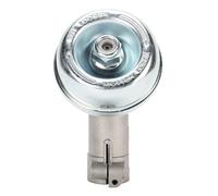 VGEBY Sostituzione Testa Ingranaggi Decespugliatore, Testa Ingranaggi Tagliaerba FS55 in Alluminio e Acciaio Inossidabile, Alta Precisione per la Manutenzione del Prato