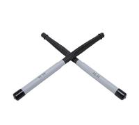 VGEBY Spazzole per Batteria, 1 Paio di Spazzole per Tamburo Cajon in Nylon Retrattile con Manico per Spettacoli Pratici