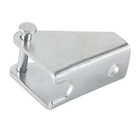 VGEBY Staffa di Montaggio per Attuatore Lineare, Kit Staffa di Montaggio per Putter Elettrico a Forma di H, 4 Set con Foro di da 8 Mm, Foro per Spina da 6 Mm, Base di Installazione Fai da Te in