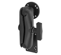 VGEBY Supporto per Fishfinder Lega di Alluminio Braccio Corto Supporto per Elettronica Marina Sfera da 1,5 Pollici Stabile Antiurto Capacità Dinamica 4,5 Libbre per Fishfinder per Tablet Kayak per