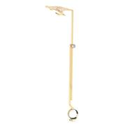 VGEBY Supporto per Flauto, Supporto per Spartito Portatile in Lega con Morsetto Sicuro per Prestazioni, Esercizi, Design Leggero Ed Elegante per Utenti di Flauto e Piccolo